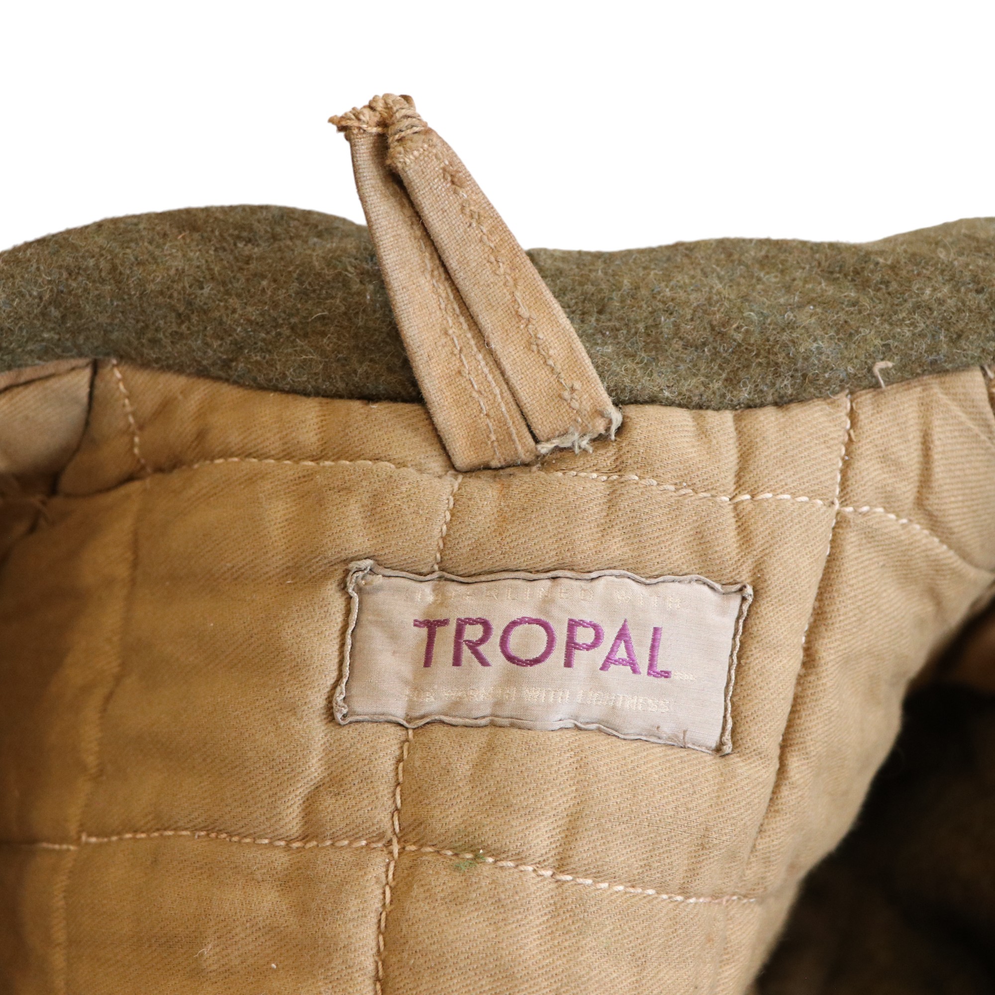 A Second World War British army Tropal coat. [Commonly associated with LRDG and SAS troops serving - Image 5 of 7