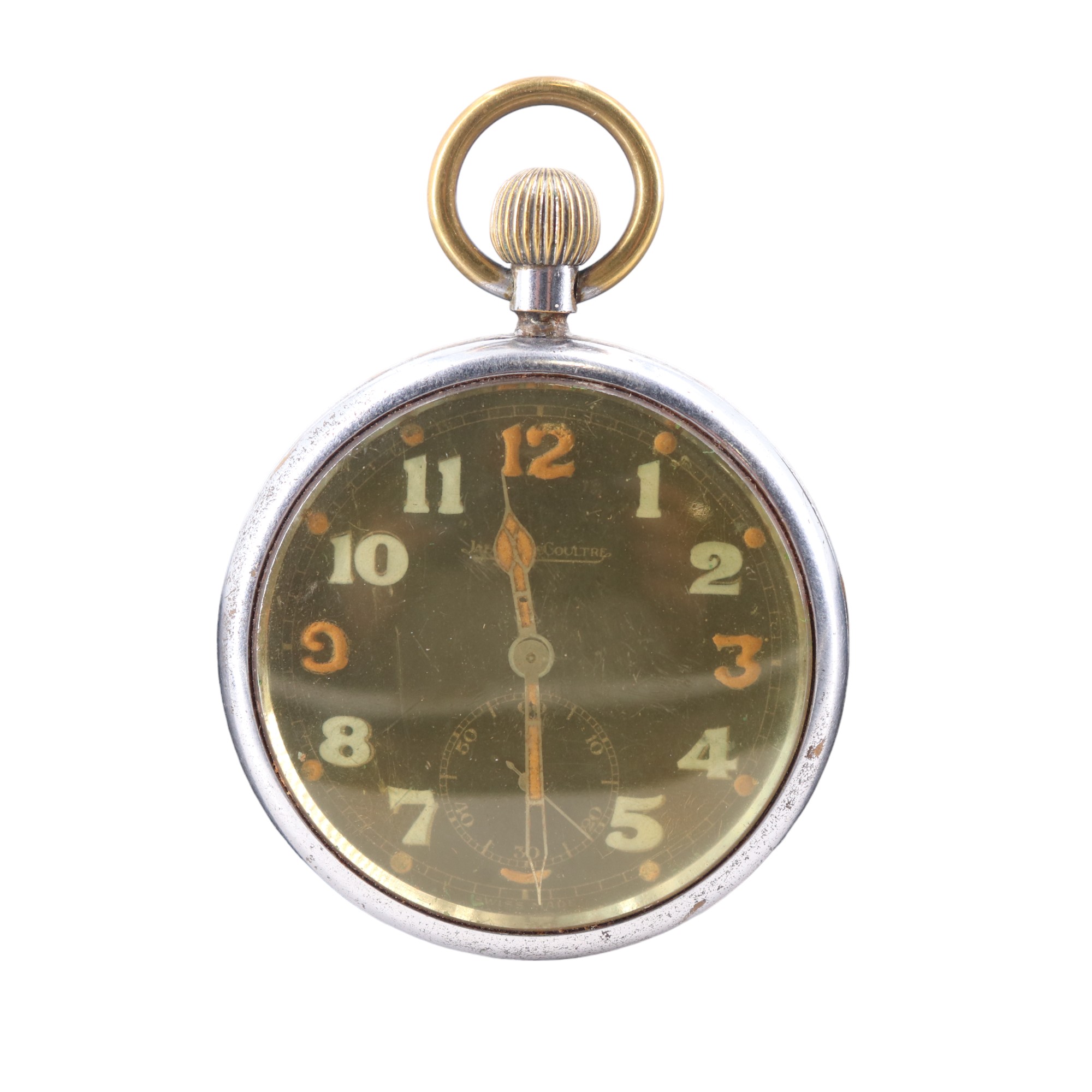 A Second World War British Army stopwatch by Jaeger leCoultre