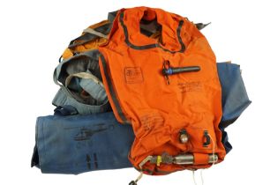 A group of aircrew and passenger lifejackets etc, circa 1970s, (sold strictly as collectors' items)