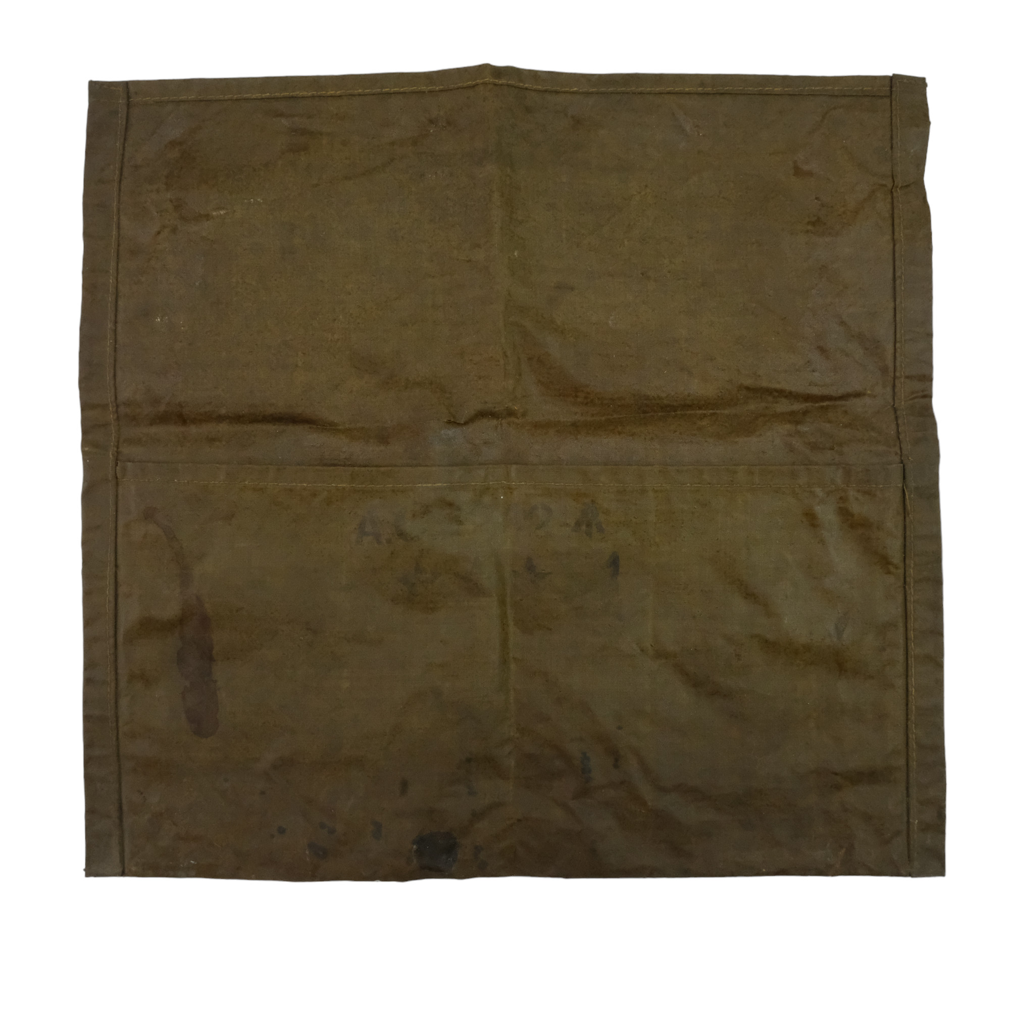 A Second World War British Army anti-gas wallet