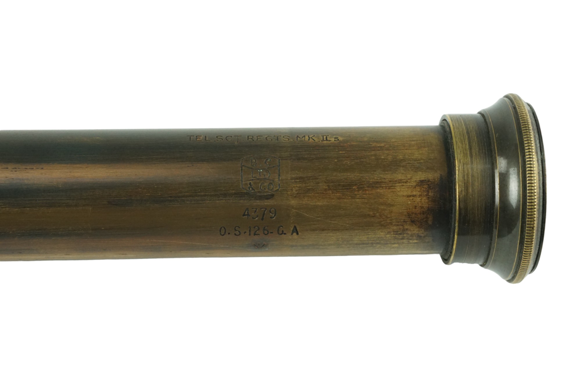 A Second World War British army Mk IIs Scout Regiment Telescope, [ sniper ] - Image 3 of 5