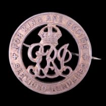 A Silver War Badge, numbered 271009