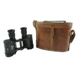 A cased set of Second World War RAF binoculars, Air Ministry Stores Reference 6E/471