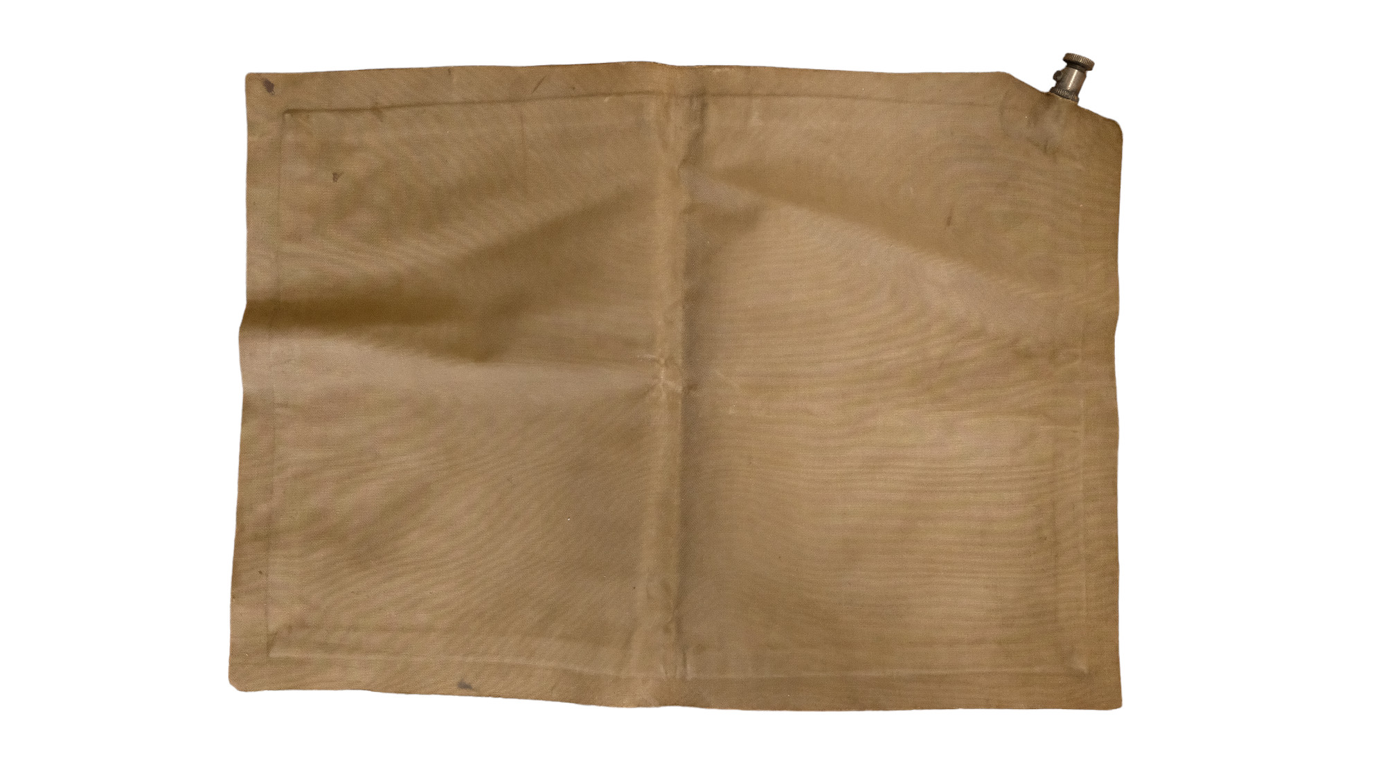 A Great War / Second World War army officer's private purchase inflatable mattress and pillow - Image 2 of 3