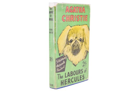 Agatha Christie, "The Labours of Hercules", Collins for The Crime Club, 1951 - Image 1 of 2