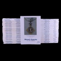 A quantity of Dixons Gazettes, 42 volumes 2003 - 2024 [ medal ]