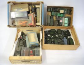 Collection of miscellaneous military and other diecast metal model vehicles