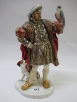 Royal Doulton figure ' Henry VIII ', HN3350 Limited Edition No. 405 In good condition, no damages