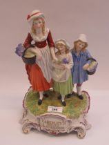 Yardley's Old English Lavender advertising group, 30cm high