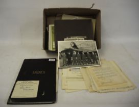Quantity of RAF ephemera including including letters, photographs etc.
