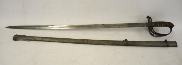 World War I military dress sword