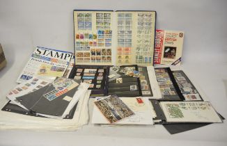 Quantity of various World stamps, together with two Japanese catalogues