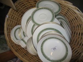 Royal Doulton Rondelay dinnerware including bowls, side plates etc.