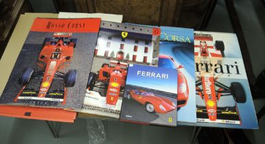 Collection of twenty three Ferrari annual calendars, 1993 to 2001, 2003 to 2015 and 2001 American