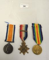 World War I three medal group to L-9891 Private T.W. Austin, Royal Fusilliers