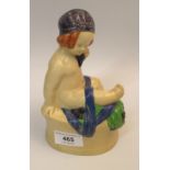 Ashtead Potters figure of Buster Girl M49 by Phoebe Stabler, 18cm high