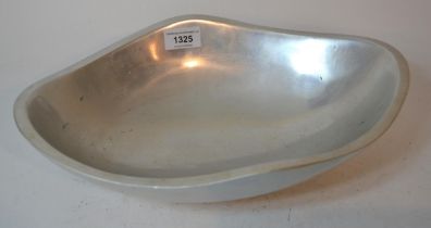 Austin Reflections cast aluminium bowl, dated 1999
