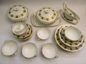 Quantity of Spode Persia pattern dinnerware