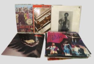 Quantity of various 20th Century LP's including The Beatles, The Stranglers, Level 42 promotional