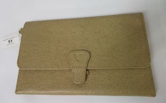 Aspinal of London, classic travel wallet in Saffiano leather In good condition, some minor marks