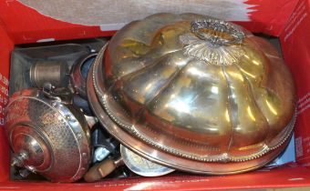 Quantity of miscellaneous silver plate