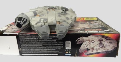 Boxed Star Wars Millennium Falcon model