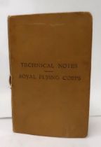 Royal Flying Corps 1916 volume, technical notes with fold-out illustrations
