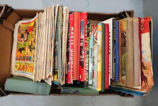 Quantity of Valliant and other comics, together with a quantity of annuals, film star related, and