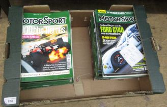 Approximately sixty copies of Motorsport magazine, 2007 - 2017
