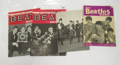 ' The Beatles Book, No. 1 ' monthly book and a quantity of other Beatles magazines