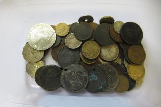 Small quantity of World coins