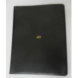 S T Dupont, leather address book cover with address book insert