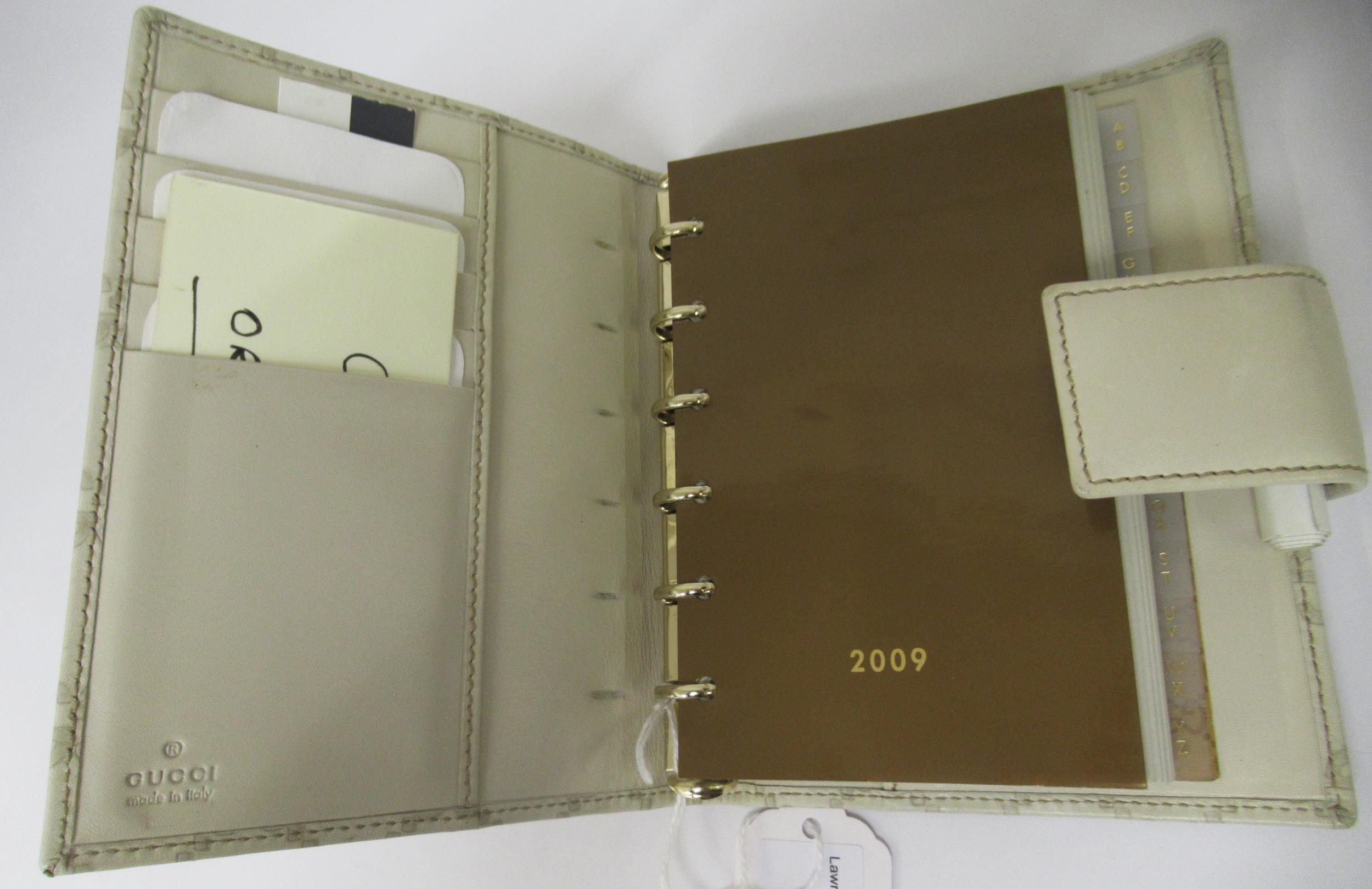 Gucci, Guccissima leather agenda / organiser - Image 2 of 2