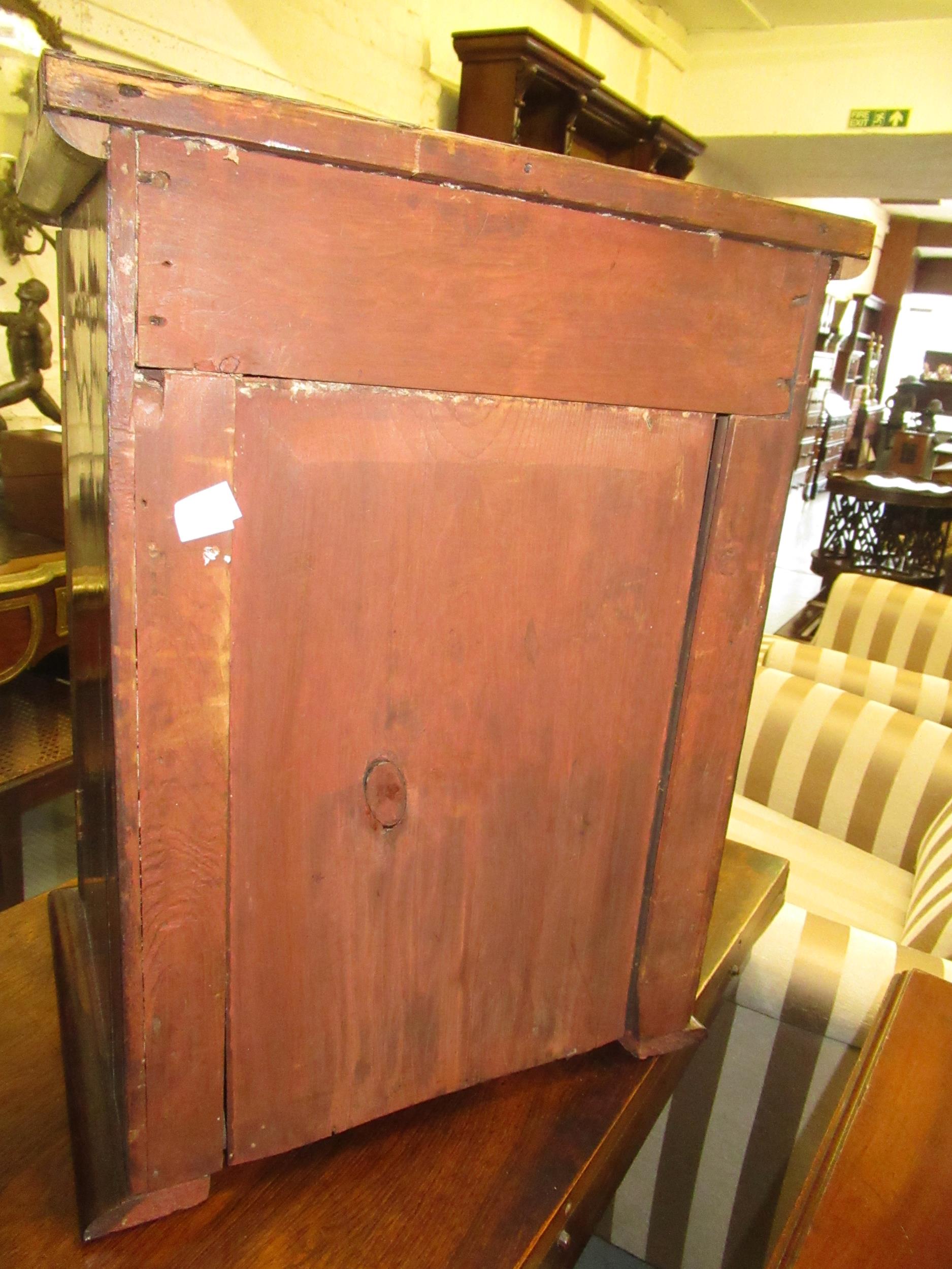 19th Century rosewood Wellington type table top seven drawer collectors cabinet Good condition - Image 8 of 8