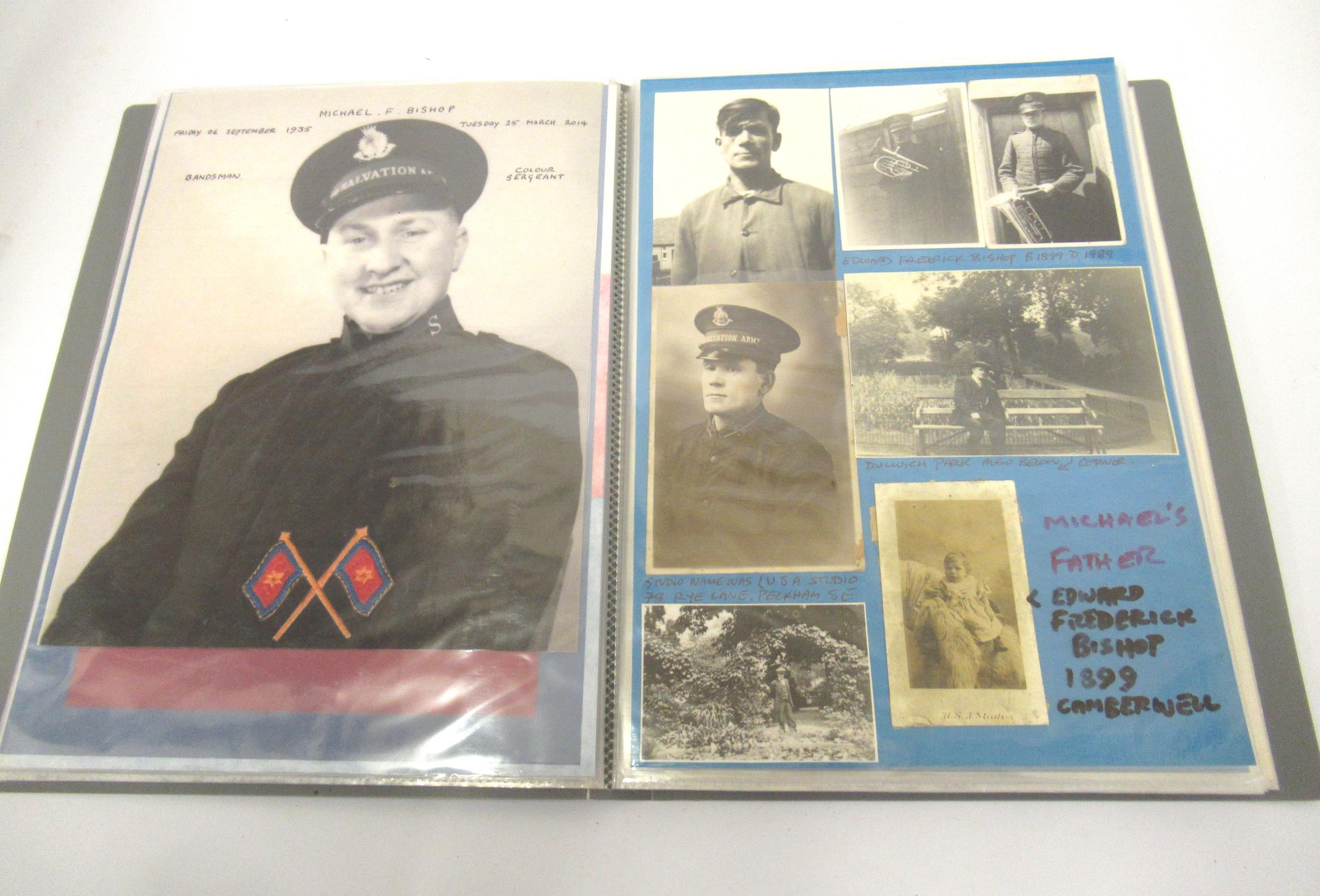 Salvation Army related scrapbook including Centenary pennants - Image 2 of 2