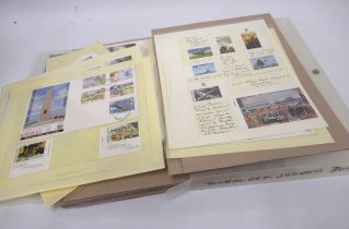 Quantity of postal First Day covers and various stamps