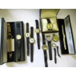 Mid 20th Century Magex wristwatch, an Atlantic wristwatch, miscellaneous other fashion watches and a