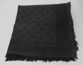 Tory Burch T Monogram Jacquard Traveler scarf, 137.2cm square