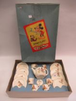 Beswick Disneyland nursery tea set in original box