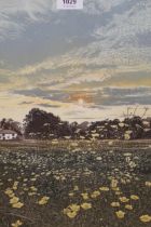 Graham Evernden, signed Limited Edition print, ' Tea-Party Field ', No. 146 / 200