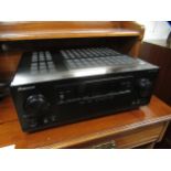 Pioneer VSX 933 A/V receiver, together with a Sony hi-fi system