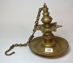 Asian hanging brass burner