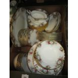 Royal Albert ' Celebration ' fourteen place setting dinner service Consists of: 2 oval dishes, 14