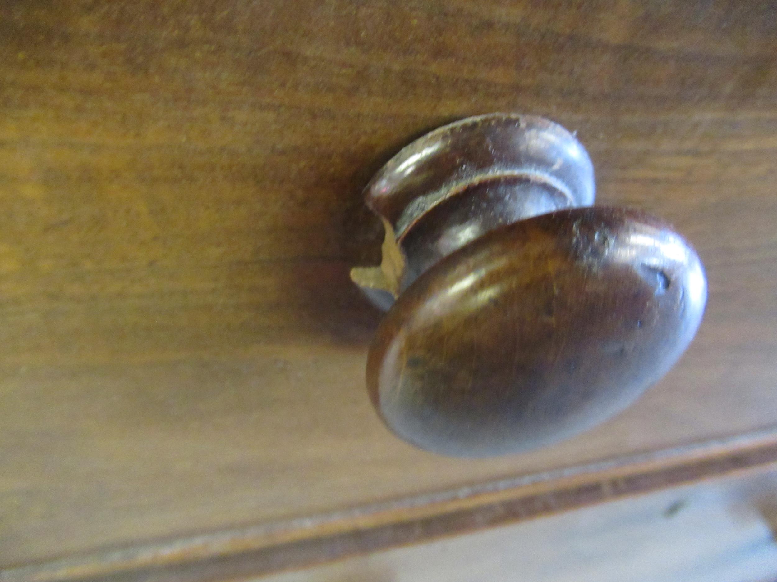 19th Century mahogany press / housekeeper's cupboard, 194cm wide Some losses to handles as shown - Image 2 of 8