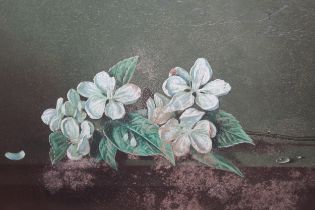 Victor Cheresh, watercolour, apple blossom