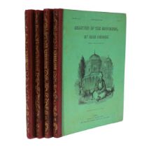 W. H. BARTLETT AD MISS PARDOE. The Beauties of the Bosphorus, 4 vols, 1839.