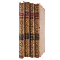 EDWARD KING. Munimenta Antiqua, 4 volumes, 1799.