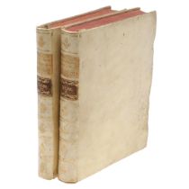 JOHANN JOACHIM. Storia Delle Arti Del Disegno Presso Gli Antichi, 2 Vols, 1779.