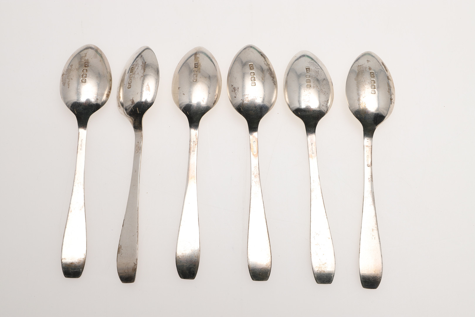 SEVEN VARIOUS CASED SETS OF SILVER FLATWARE & CUTLERY. - Image 10 of 29