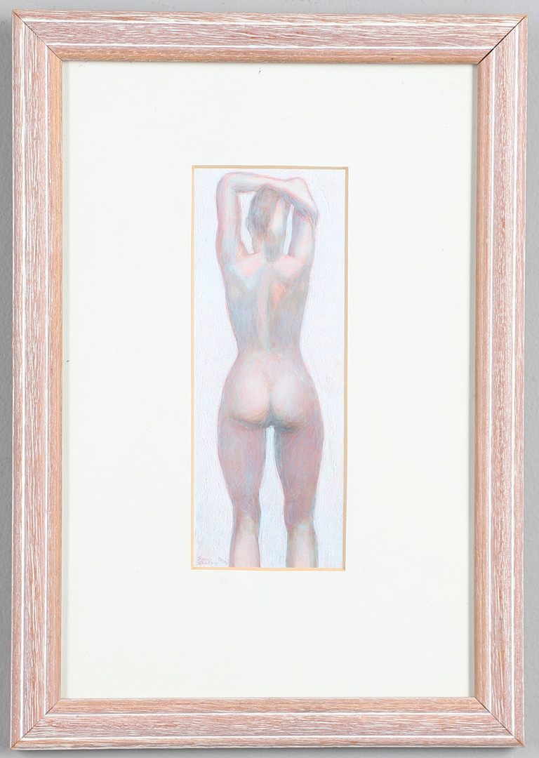 ERIC SEELEY (1951-2021). STANDING NUDE (DANCER). (d)